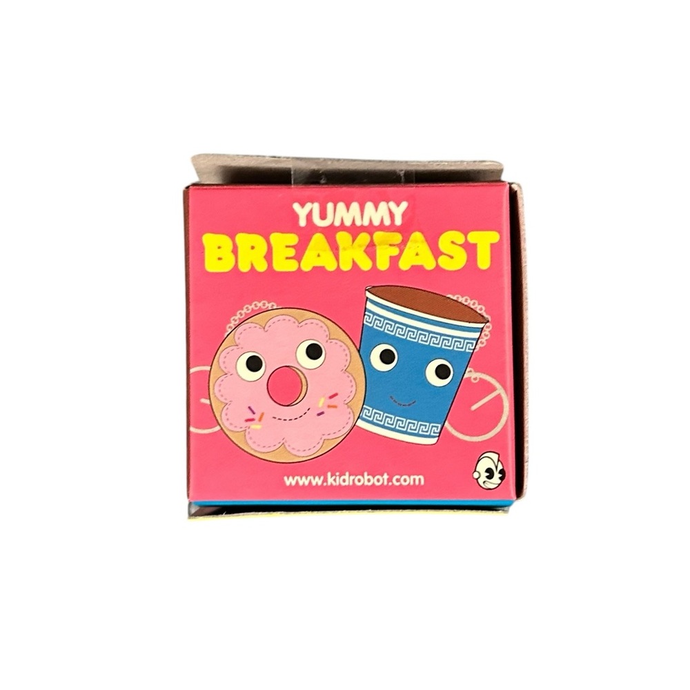 Kidrobot Yummy Breakfast Keychain Series 2008 Happy Toast Bag Charm Kawaii + Box - Picture 5 of 10